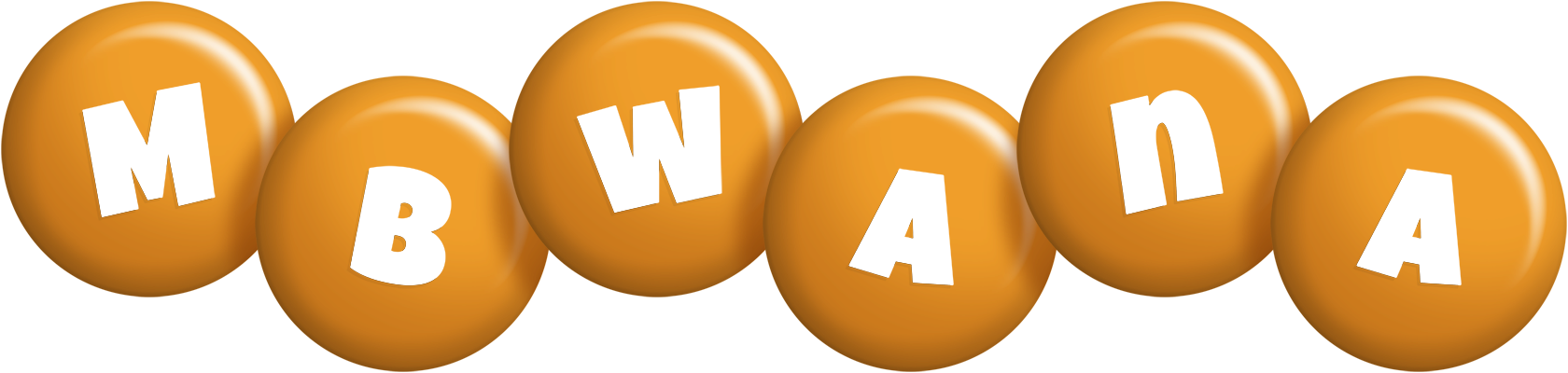Mbwana candy-orange logo