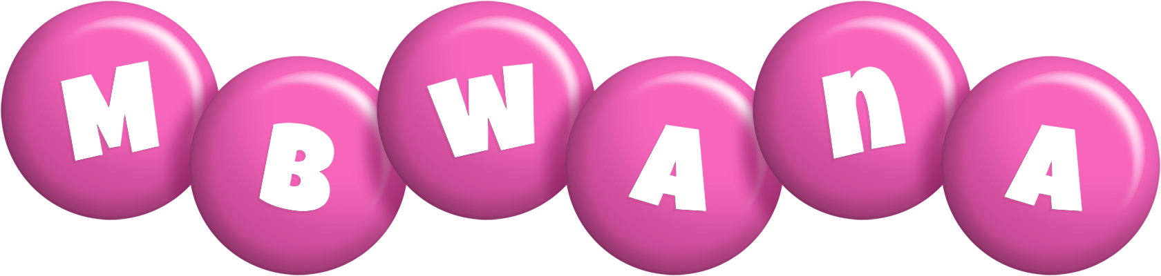 Mbwana candy-pink logo