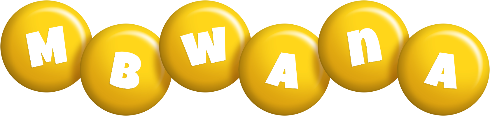 Mbwana candy-yellow logo