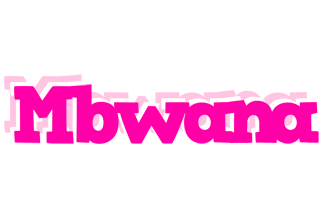 Mbwana dancing logo