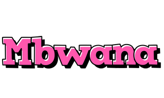 Mbwana girlish logo