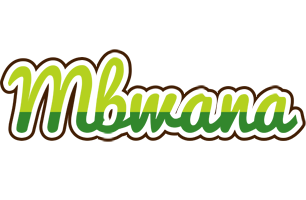 Mbwana golfing logo