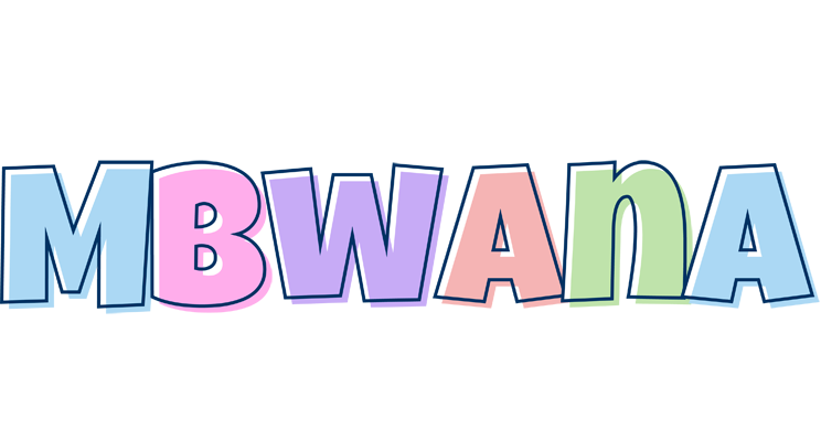Mbwana pastel logo