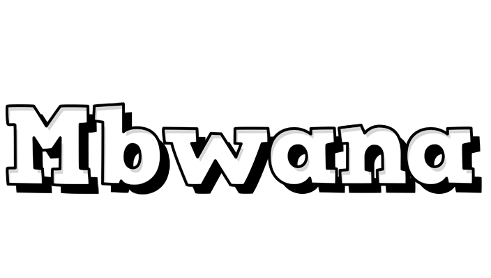 Mbwana snowing logo