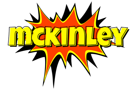 McKinley bazinga logo