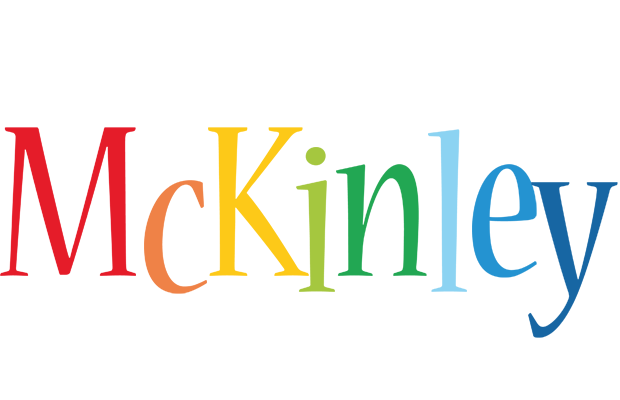 McKinley birthday logo