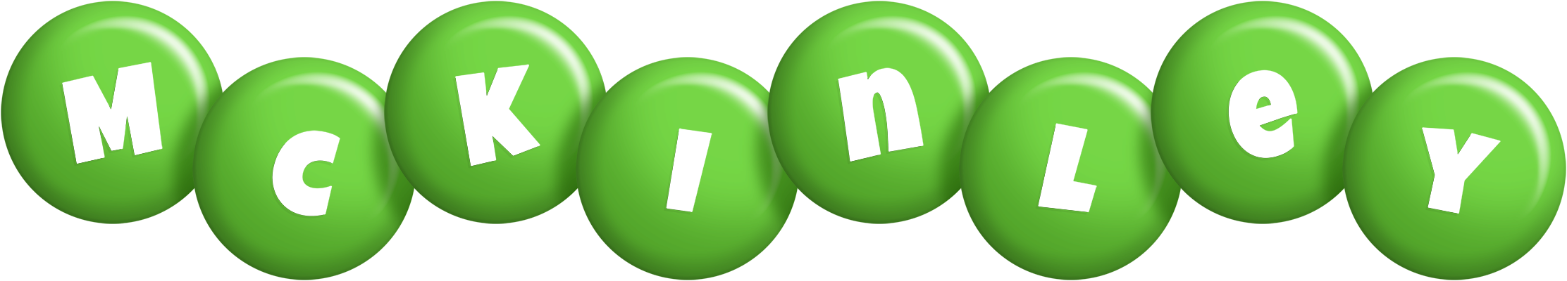 McKinley candy-green logo