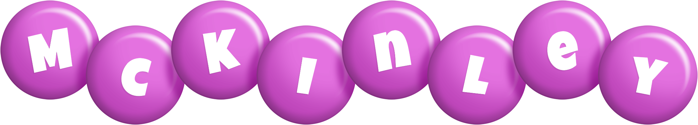 McKinley candy-purple logo