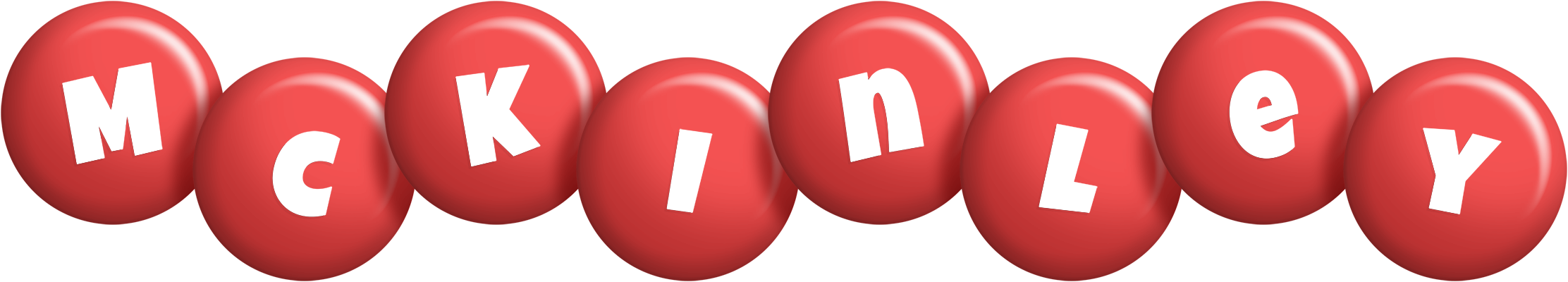 McKinley candy-red logo