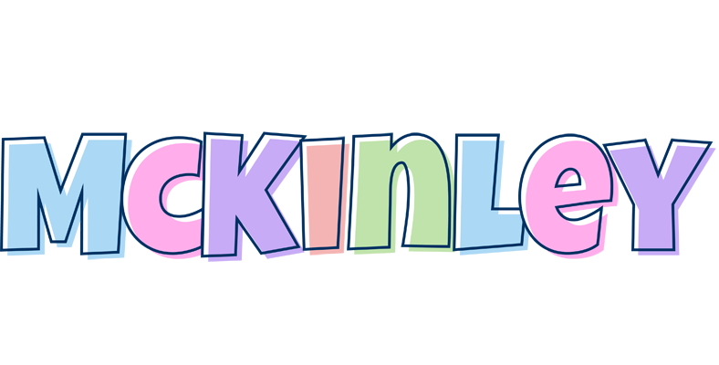 McKinley pastel logo