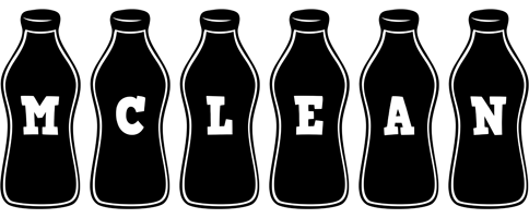 McLean bottle logo