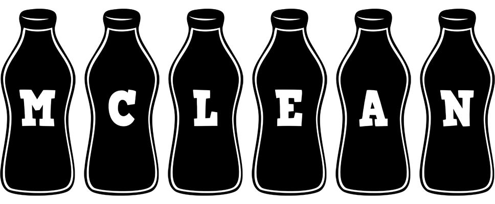 McLean bottle logo