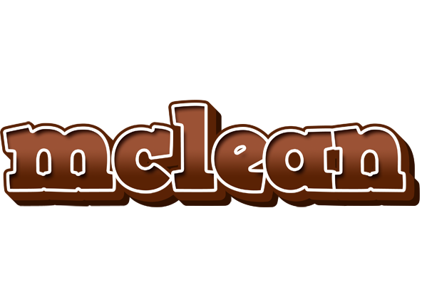 McLean brownie logo