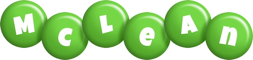 McLean candy-green logo