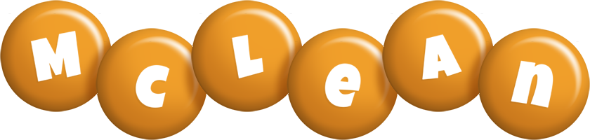 McLean candy-orange logo