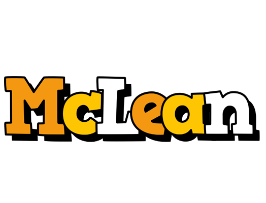 McLean cartoon logo