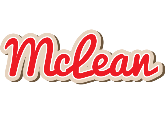 McLean chocolate logo