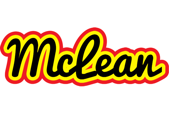 McLean flaming logo