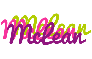 McLean flowers logo