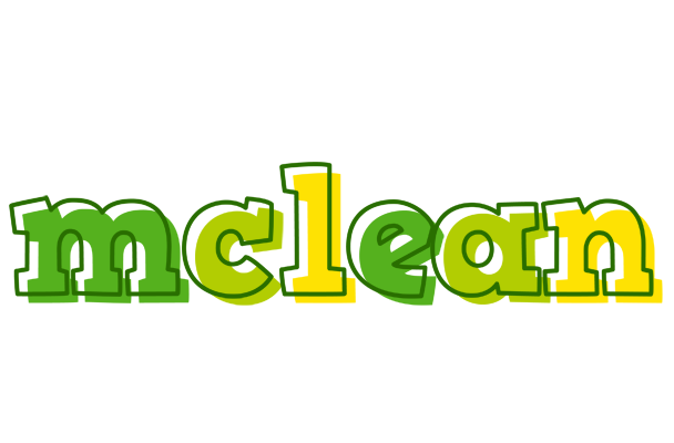 McLean juice logo