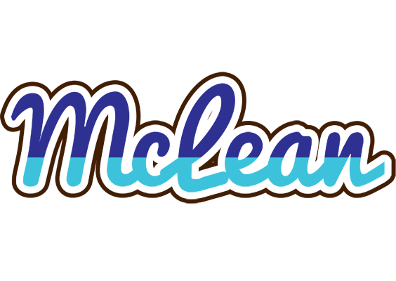 McLean raining logo