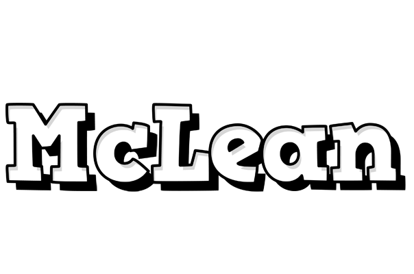 McLean snowing logo