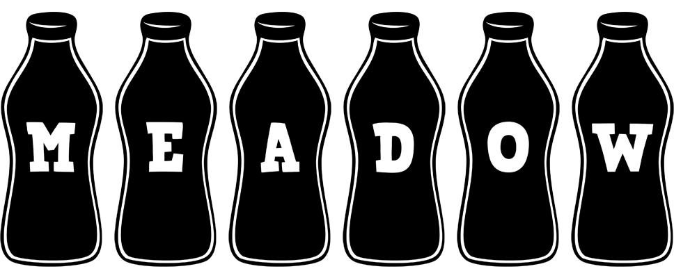 Meadow bottle logo