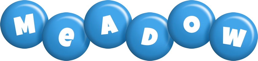 Meadow candy-blue logo