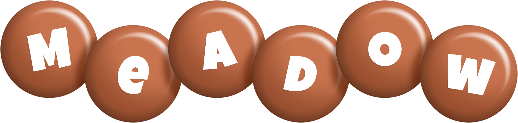 Meadow candy-brown logo