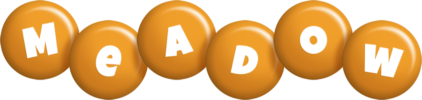 Meadow candy-orange logo
