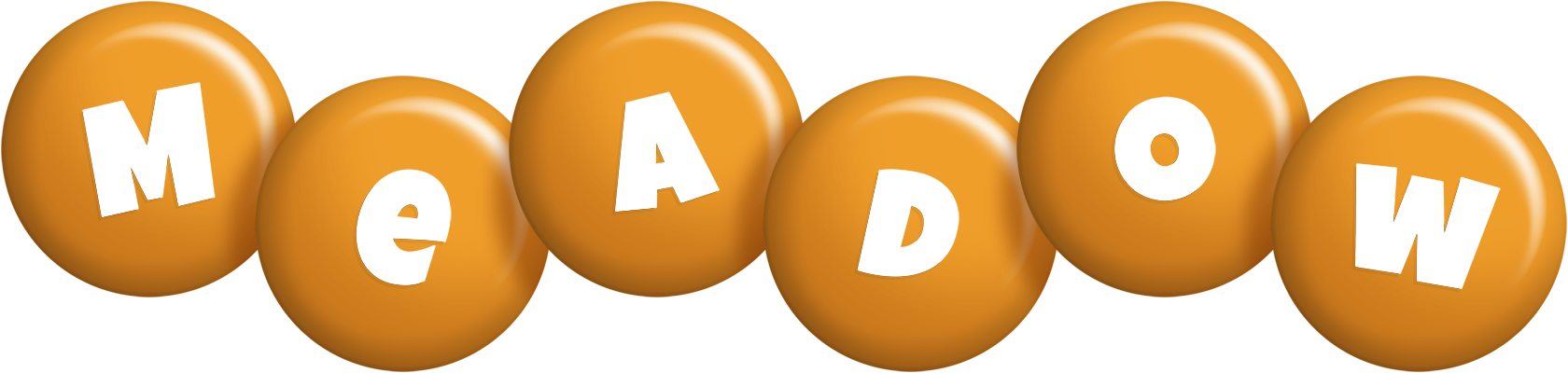 Meadow candy-orange logo