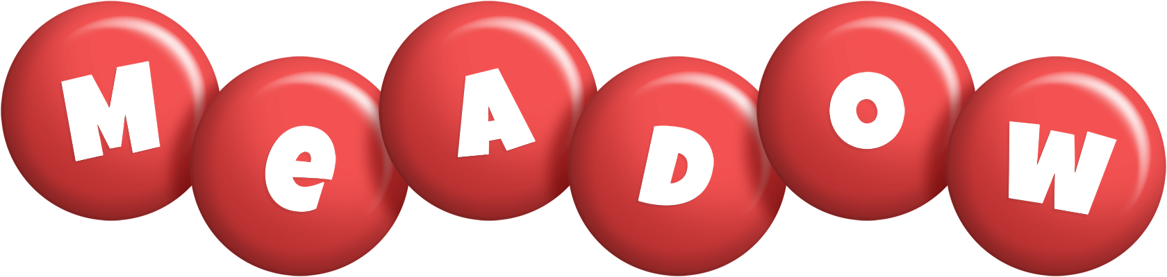 Meadow candy-red logo
