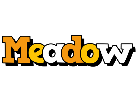 Meadow cartoon logo