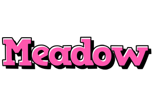 Meadow girlish logo