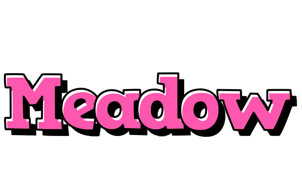 Meadow girlish logo