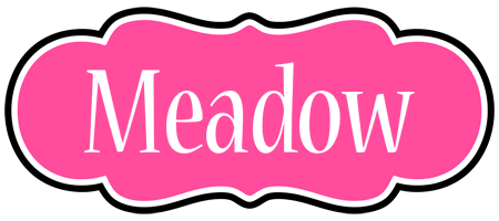 Meadow invitation logo