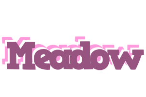 Meadow relaxing logo