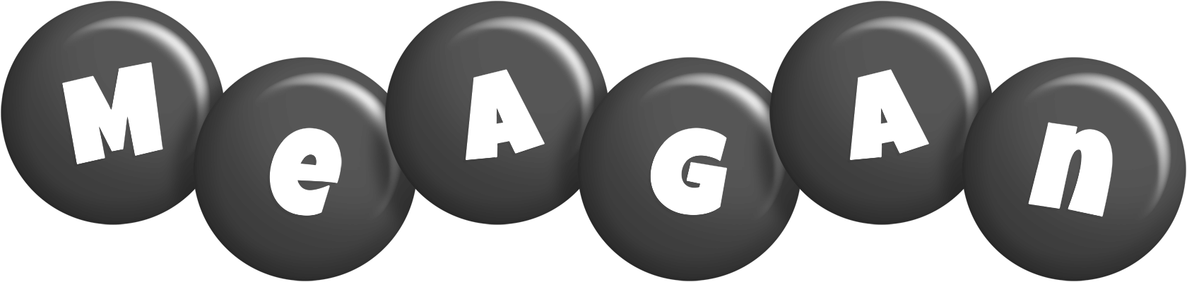 Meagan candy-black logo