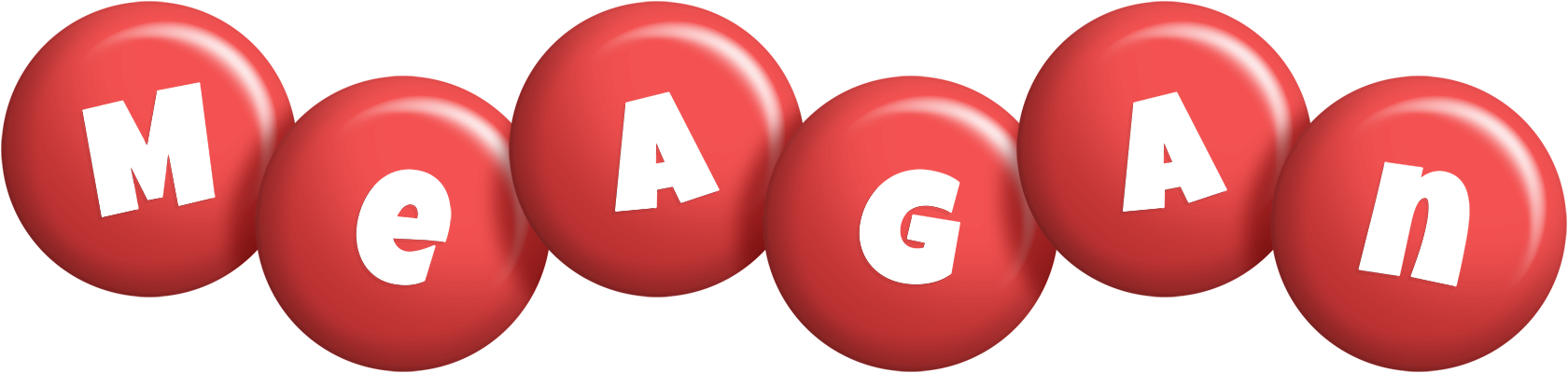 Meagan candy-red logo