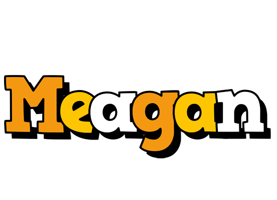 Meagan cartoon logo