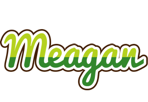 Meagan golfing logo