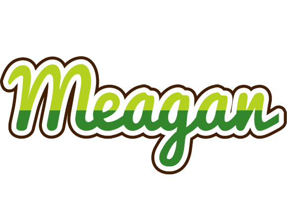 Meagan golfing logo