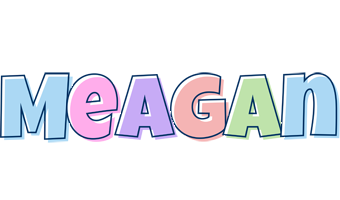 Meagan pastel logo