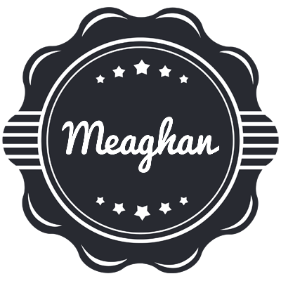 Meaghan badge logo