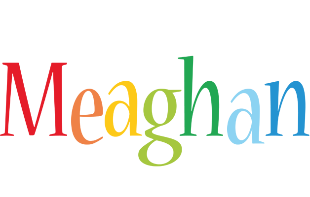 Meaghan birthday logo