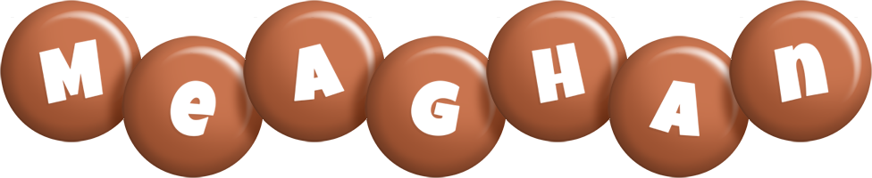 Meaghan candy-brown logo