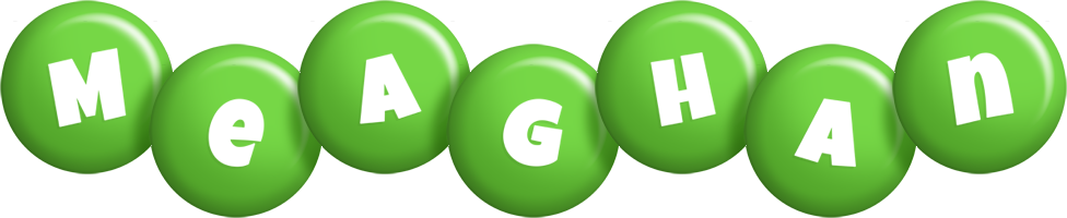 Meaghan candy-green logo