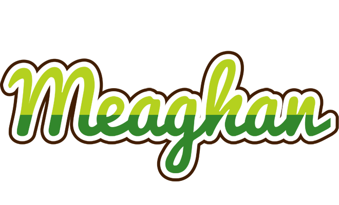 Meaghan golfing logo