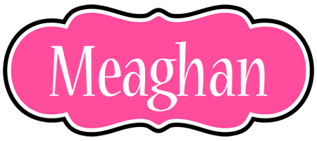 Meaghan invitation logo