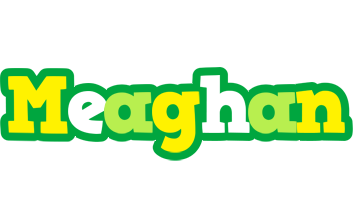 Meaghan soccer logo